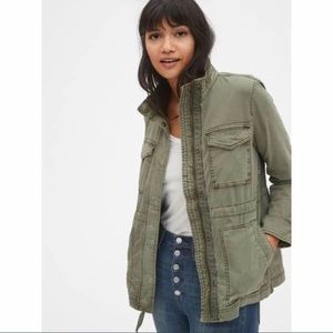 Gap olive green jacket XS